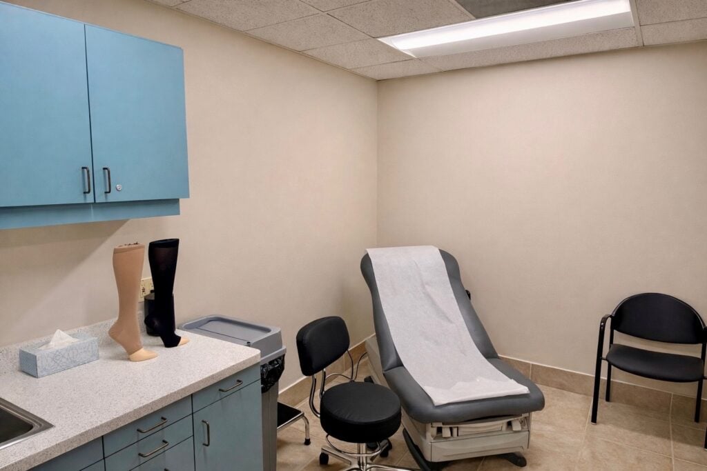 Saphena Vein Clinic treatment space